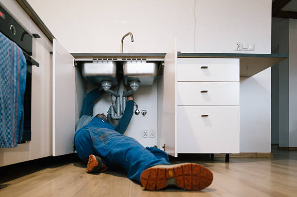 Professional Drain Cleaning technician working in Chenoa, IL